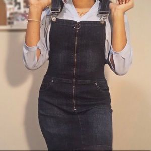 Jean Overall Dress